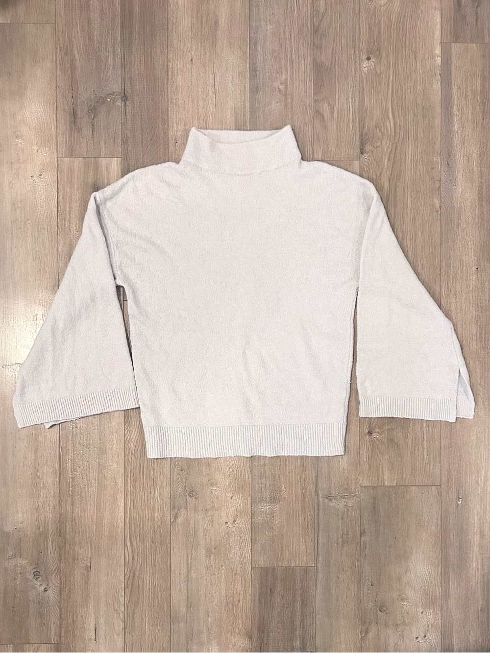 bp Cream Cropped Turtleneck Sweater